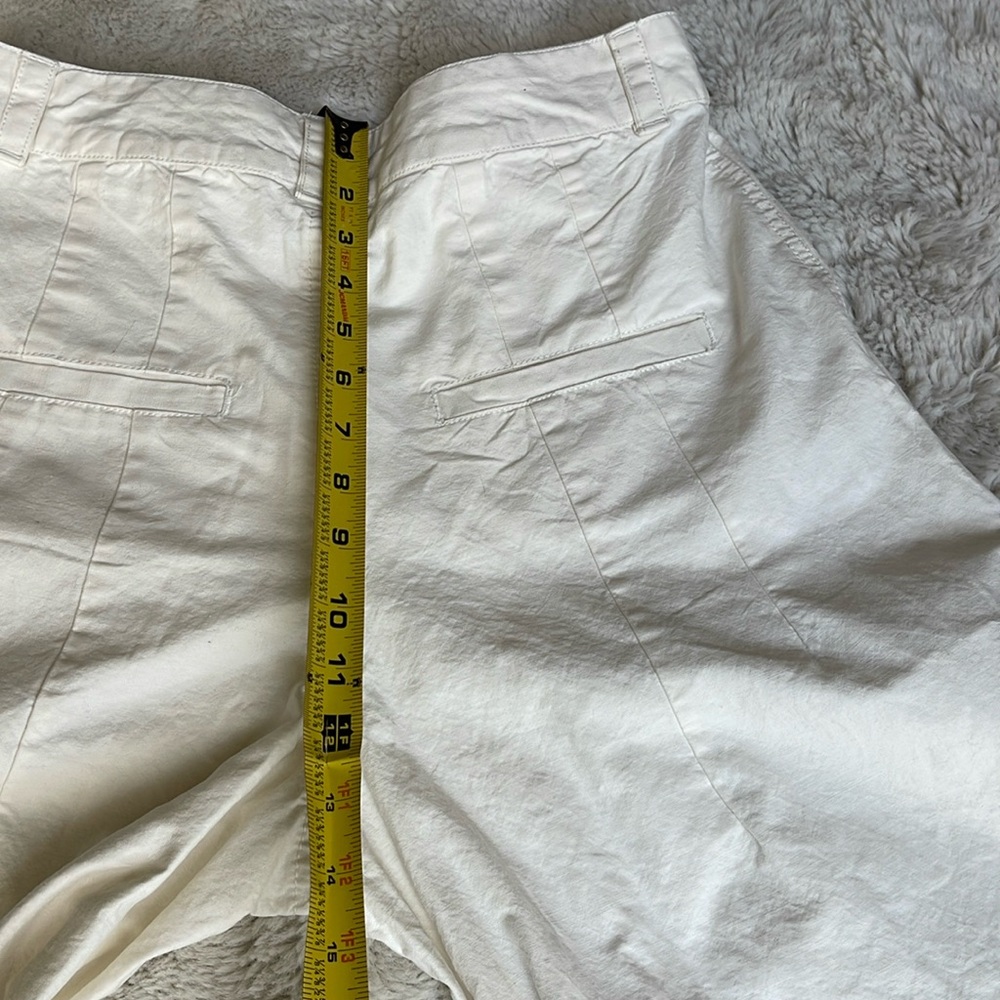 Free People high street Pleated  wide leg Shorts in optic white - Picture 10 of 10